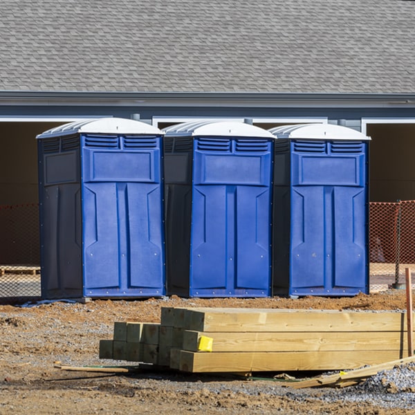 are there any additional fees associated with portable toilet delivery and pickup in Amalia